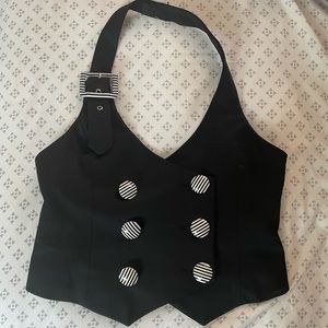 halter vest top